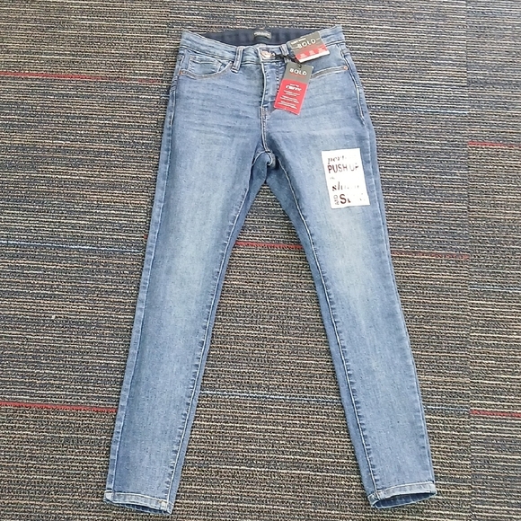 New Curvy Skinny Bold elements Jeans Size 4 - Picture 3 of 9
